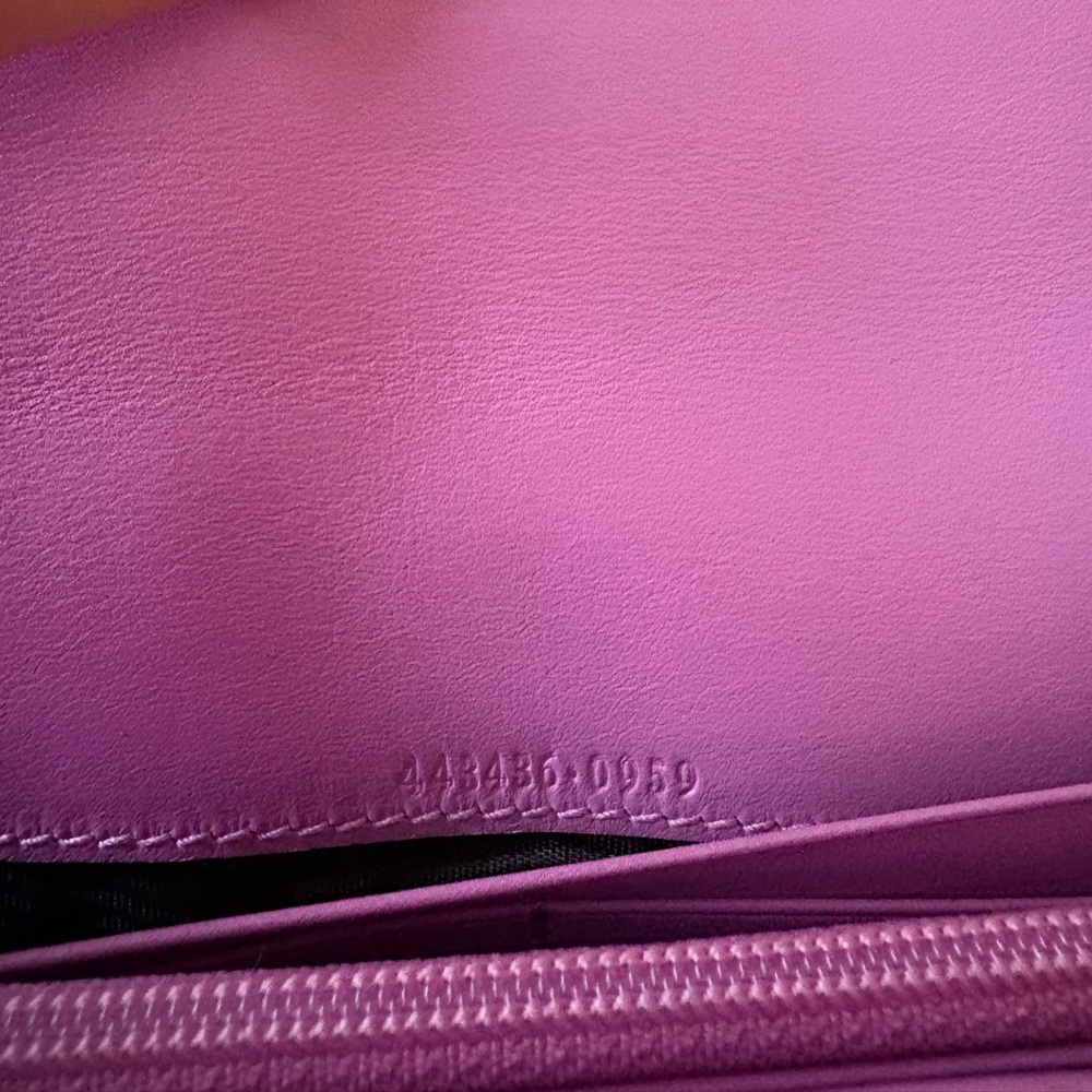 -SOLD- Gucci GG continental Wallet in candy pink - Picture 4 of 12